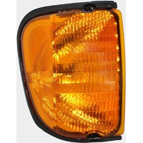 Front Right Passenger Side Corner Parking Signal Lamp Orange Marker Light Assembly Housing Plastic Lens Replacement For 2003-2007 Ford Econoline Van FO2521173 3C2Z13200AA