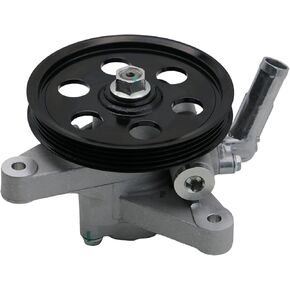 Power Steering Pump with Pulley Assembly Compatible with 1998-2002 for Honda Accord EX/LX/SE, 1999-2004 for Honda Odyssey,1998-1999 for Isuzu Oasis,21-5993