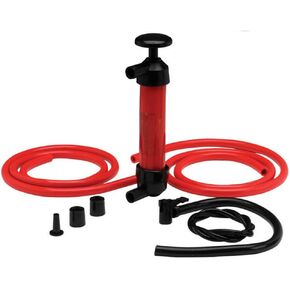 Siphon Hand Pump | Liquid Transfer | Manual Plastic Sucker | Pump With Two -1.3 Gallons/MIN (5L/MIN) - For Gas, Oil, Air, & Other Fluids Camping Outdoor Travel Tool