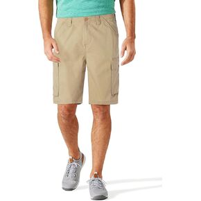 Hat and Beyond Men's Essentials Elastic Cotton Chino and Cargo Shorts, Single & 2-Pack