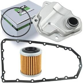 ‎5191890AA 2824A007 Transmission Filter Oil Pan Gasket Kit 20 Holes Gasket Fit for Jeep Compass Patriot 2007-2017