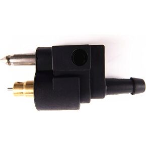 6G1-24304-01 6G1-24304-02 6G1-24304-10 Fuel Line Connector Pipe Joint Male fittings for Yamaha Outboard Motor Fuel Tank Hose Pipe 6HP 8HP 9.9HP 15HP 25HP 30HP 40HP, 6mm/1/4'' Male, Mount on engine