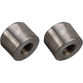 2PCS Steel Female 1/2 NPT Weld On Bung, 1/2" Weldable Fuel Tank Fitting