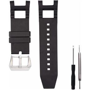 Replacement Silicone Watch Band for Invicta Subaqua Noma III Watch -28mm Black Rubber Watch Band Strap Compatible with Invicta Watch Strap 0738 0778 0924 0927 0931 0932 0933