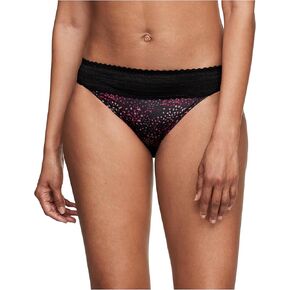 Warner's Women's No Pinching, No Problem Dig-Free Comfort Waist with Lace Microfiber Hipster 5609j in Kuwait