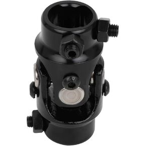 SCITOO 1" DD X 3/4-30 Spline Steering Shaft Universal U-Joint Black Single, 83mm Working Angle 35 Degree