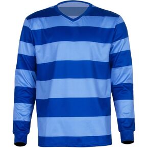 Adult Blue and Detective Steve T Shirt Blues Long Sleeve Shirt Green Striped Clues Costume for Halloween