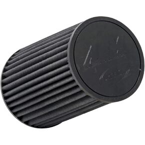 AEM 21-2029BF Universal DryFlow Clamp-On Air Filter: Round Tapered; 2.75 in (70 mm) Flange ID; 9.125 in (232 mm) Height; 6 in (152 mm) Base; 5.125 in (130 mm) Top
