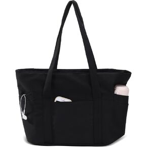 Tote Bag for Women, Travel Essentials Large Tote Bag with Zipper, Top Handle Handbag for Travel, Work