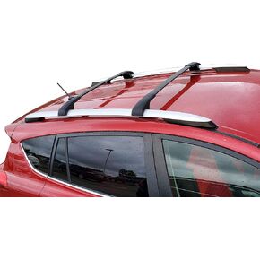 BRIGHTLINES Aero Roof Rack Cross Bars Compatible with Toyota RAV4 2013-2018