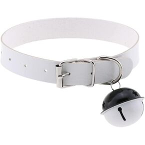 Multicolor PU Simulated Leather Bell Belt Collar Choker Necklace