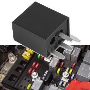 15016745 Relay Multi-Purpose Relay 4-Pin Replacement for 601-218 Headlight Relay, Fits Chevy/GMC/Buick/Pontiac/Saab 9-7x 15016745 Headlight Relay