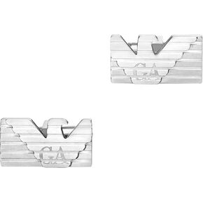 Emporio Armani Stainless Steel Cufflinks for Men