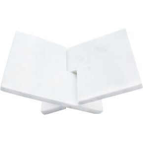 Bloomingville Decorative Marble Book Holder, White