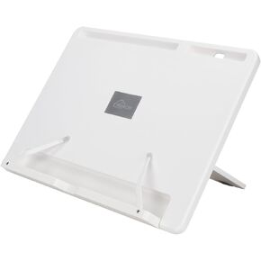 Portable Book Stand for Reading,Base with Non-Slip Pads Adjustable Folding Textbook Reader Book Holder for Desktop