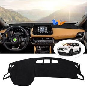Cartist Dashboard Cover Custom Fit for 2021 2022 2023 2024 2025 Nissan Rogue Accessories Dash Cover Nonslip Dash Board Mat Anti-Glare Black (Not for Nissan Rogue Sport)