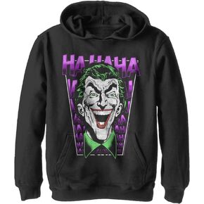 DC Comics Kids' Batman Joker Pop Youth Pullover Hoodie