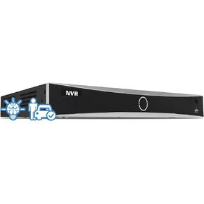 HITOSINO 4K 16CH PoE NVR Network Video Recorder, 16 Channel NVR Work with 8 MP/6 MP/5 MP/4 MP/3 MP PoE Cameras, OEM DS-7616NI-Q2/16P Compatible with Hik-Vision/Hik-Vision OEM Cameras