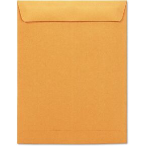 Universal Catalog Envelope, #13 1/2, Square Flap, Gummed Closure, 10 X 13, Brown Kraft, 250/box