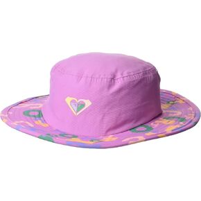 Roxy Girls' Pudding Cake Bucket Hat, Cyclamen Lettrage 231