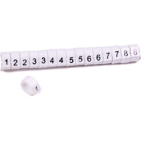 Taylor Cable 41060 Clip-On Wire Marker Kit , Black