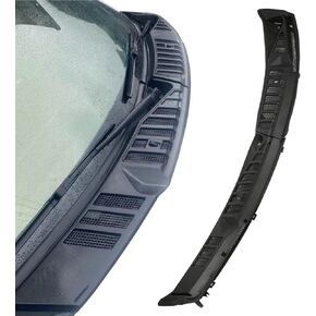Driver and Passenger Side Windshield Wiper Cowl Top Panel Cover Wiper Cowl Grille Insert Panel Without Wiper Nozzle Compatible with Ford F-150 F150 2015 2016 2017 2018 2019 2020