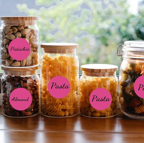 STARLIBOO Black Stickers - 350pcs Dot & Circle Stickers, 2 Inch, Ideal for Office, Classroom & Garage Sale in Kuwait