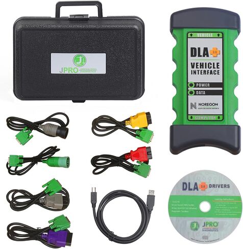 شاحنة ماسح ضوئي تشخيصي أداة ل Noregon JPRO DLA + 2.0 واجهة السيارة الديزل الثقيلة شاحنة الماسح الضوئي أسطول أداة تشخيصية in Saudi Arabia