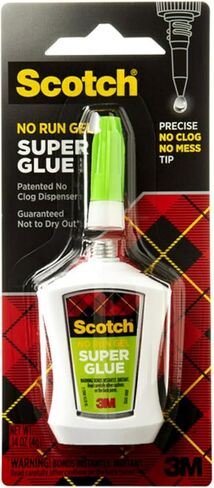 Scotch Super Glue Gel in Precision Applicator, .14 Ounces (AD125) in Saudi Arabia