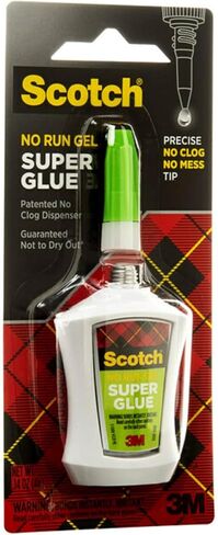 Scotch Super Glue Gel in Precision Applicator, .14 Ounces (AD125) in Saudi Arabia