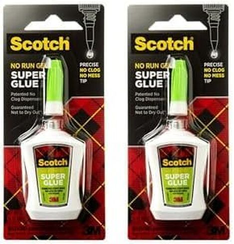 Scotch Super Glue Gel in Precision Applicator, .14 Ounces (AD125) in Saudi Arabia