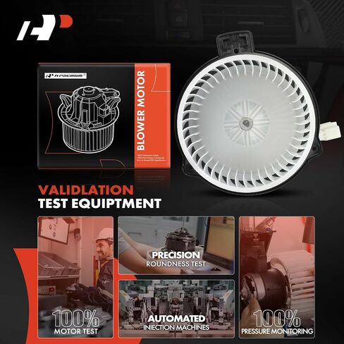 مجموعة محرك منفاخ سخان HVAC A-Premium متوافقة مع سيارات Mazda - 6 سيدان 2014-2015، مع تحكم تلقائي في درجة الحرارة - الجانب الأمامي، استبدال # GHR161B10، GHR161140B in Saudi Arabia