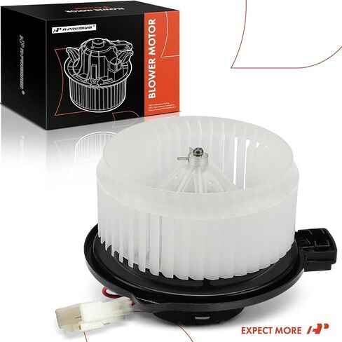 مجموعة محرك منفاخ سخان HVAC A-Premium متوافقة مع سيارات Mazda - 6 سيدان 2014-2015، مع تحكم تلقائي في درجة الحرارة - الجانب الأمامي، استبدال # GHR161B10، GHR161140B in Saudi Arabia