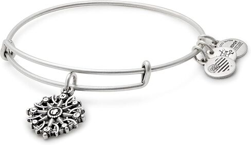 Alex and Ani Path of Symbols Expandable Bangle for Women, Compass Charm, Rafaelian Finish, 2 to 3.5 in in Saudi Arabia