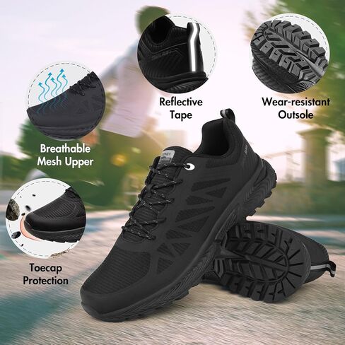 Hawkwell Men's Big Size Plus Size Trail Running Shoes Walking Sneakers for Men Casual Workout Shoes US Size 13 14 15 16 in Saudi Arabia