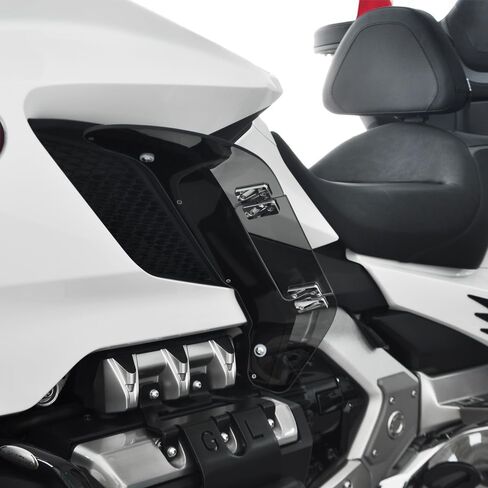 دخان رمادي قابل للتعديل منحرف الهواء الزجاج الأمامي واقي الساق Fairings لهوندا Goldwing GL1800 GL1800B F6B 2018-2023 قطعة in Kuwait