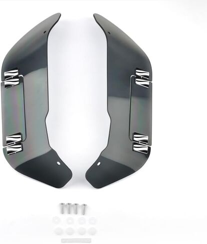 دخان رمادي قابل للتعديل منحرف الهواء الزجاج الأمامي واقي الساق Fairings لهوندا Goldwing GL1800 GL1800B F6B 2018-2023 قطعة in Kuwait