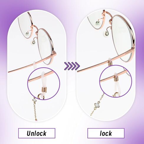 سلسلة النظارات الذهبية، سلاسل النظارات للنساء، حاملات نظارات العين الأنيقة، حول الرقبة، حزام النظارات، نظارات الحبل، قلادة مصنوعة يدويًا لنظارات القراءة، سلسلة الحبل، النظارات الشمسية، سلسلة مطرزة in Kuwait