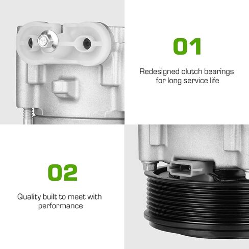 A/C Air Conditioner Compressor Clutch Fit for 1997-2001 F-ord F-150 1997-1999 F-250 2000-2001 F53 4.6L 5.0L 5.4L 6.0L 6.8L in Saudi Arabia