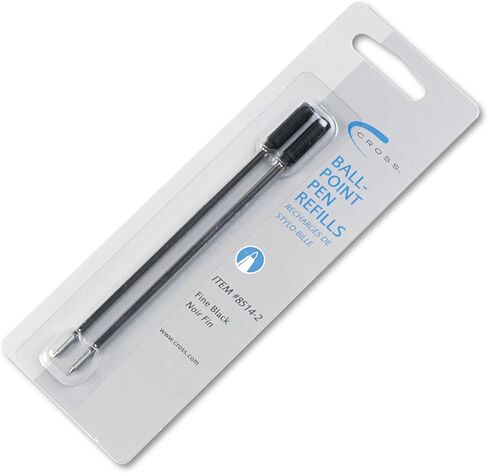 Cross Ballpoint Pen Refill - Black - Fine - Dual Pack in Saudi Arabia