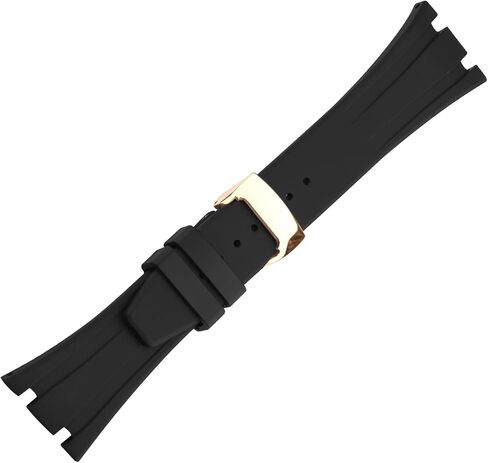 Rubber 26MM Watch Bands Compatible Fit for Audemars Piguet AP Royal Oak Offshore 15703 15710 15400 26470 26400 Silicone Strap Wirstband for Men and Women Waterproof Bracelet Watch accessories in Saudi Arabia