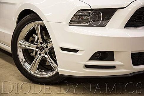 علامات جانبية LED شفافة من Diode Dynamics متوافقة مع Ford Mustang 2010-2014 in Kuwait