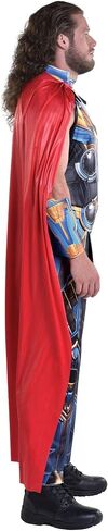 Party City Thor Costume for Men, Thor: Love and Thunder - Marvel Costume Includes Jumpsuit, Cape, Belt, & Gauntlets - Costumes for Halloween, Birthday Parties & Themed Events in Saudi Arabia