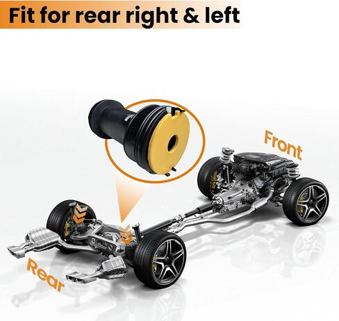 حقيبة زنبركية هوائية خلفية متوافقة مع 2013-2019 Cadillac XTS Car Air Springs OEM يستبدل # 22778104، 22907781، 23116448، 23126011 in Saudi Arabia