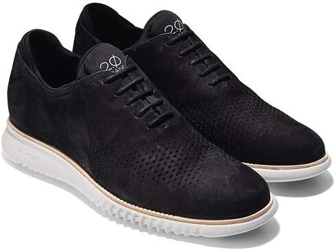 Cole Haan mens 2.zerogrand Laser Wingtip Lined Oxford, Black Nubuck/Grey, 13 US in Saudi Arabia