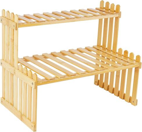 SHIDOW Bamboo Shelf, Desktop Organizer for Letter, A4 Paper, FIle, Horizontal File Holder, Office Supplies Storage Holder onDesk, Tabletop 13.7 x 11.8 x 9.84 inches in Saudi Arabia