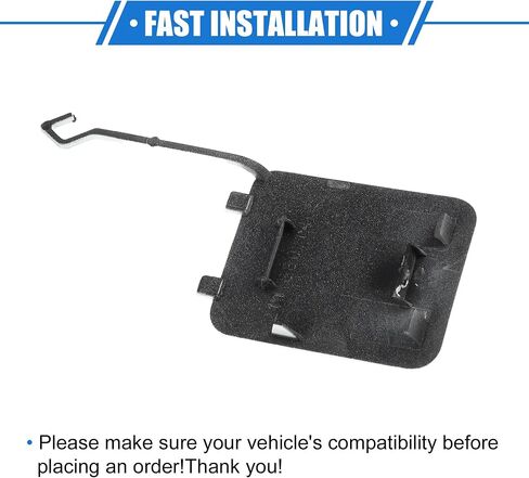 Tow Hook Eye Hole Cover Cap Compatible for Mercedes-Benz W211 E-Class E280 E320 E350 E550 E500 E55 2002-2008, Durable Plastic White Rear Right in Saudi Arabia