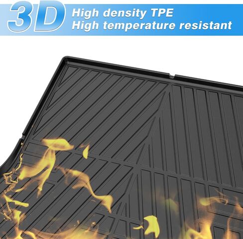 Powerty Truck Bed Mat Compatible with Nissan Frontier 2022-2024 Accessories All Weather 5 FT(5 Feet (60") Truck Bed Liner TPE Pickup Bed Mat Black in Saudi Arabia