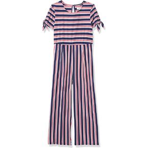 Speechless girls Striped Cropped Jumpsuit