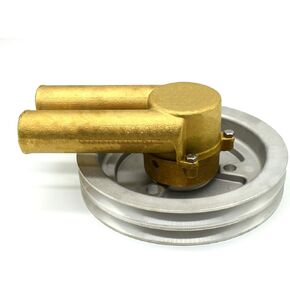 21214596 Sea Water Pump Compatible with Volvo Penta Belt Pulley 4.3 5.0 5.7 Engines Replace 21214596 3858229
